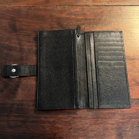 BVLGARI Calf Leather Bifold Continental Wallet - Picture 6 of 12